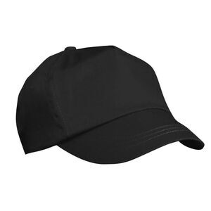 Result Childrens/Kids Big Boys Plain Basebll Cap / Black